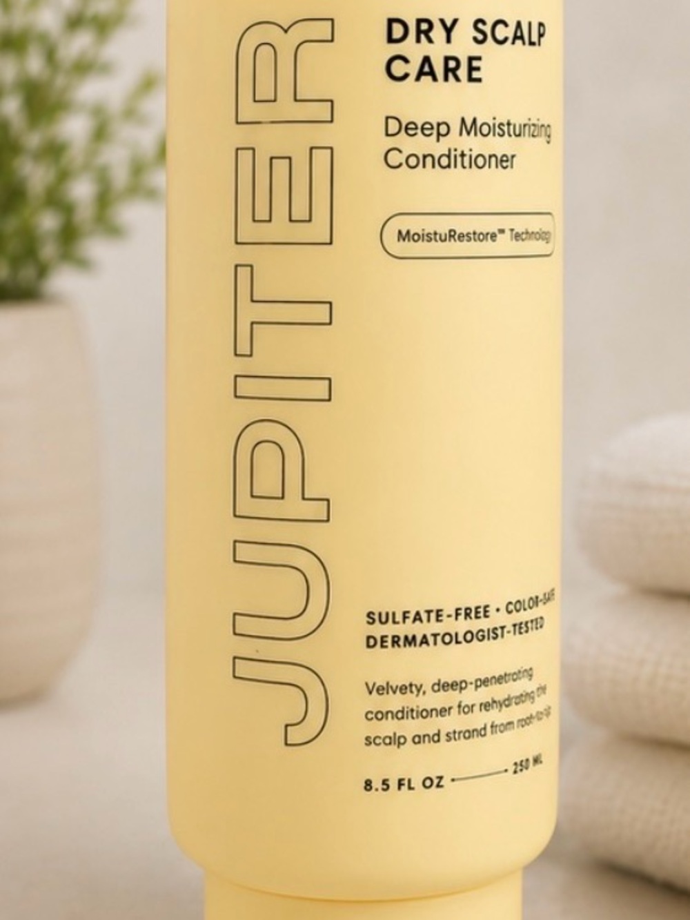 Jupiter Dry Scalp Care Deep Moisturizing Conditioner - Yellow